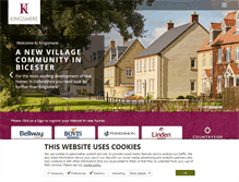 Tablet Screenshot of kingsmere-bicester.com